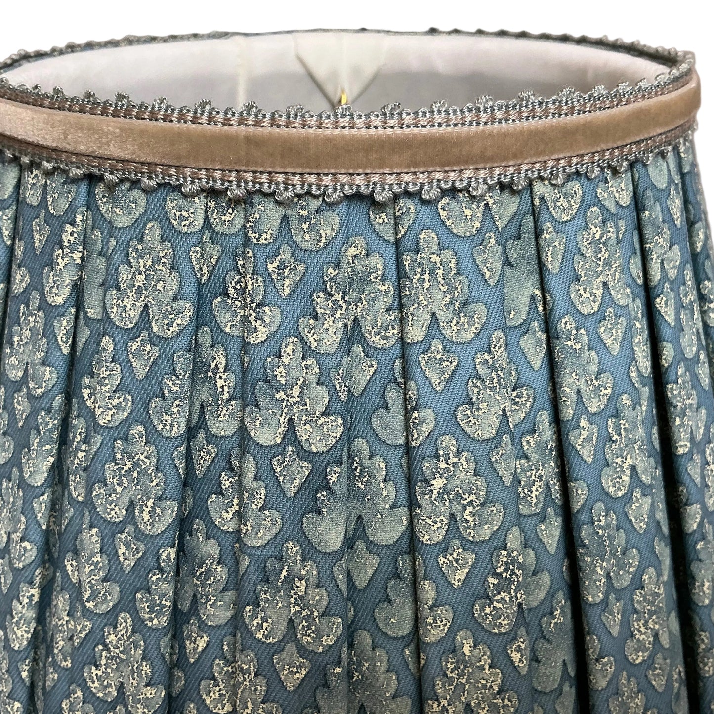 Custom Box Pleat Shade