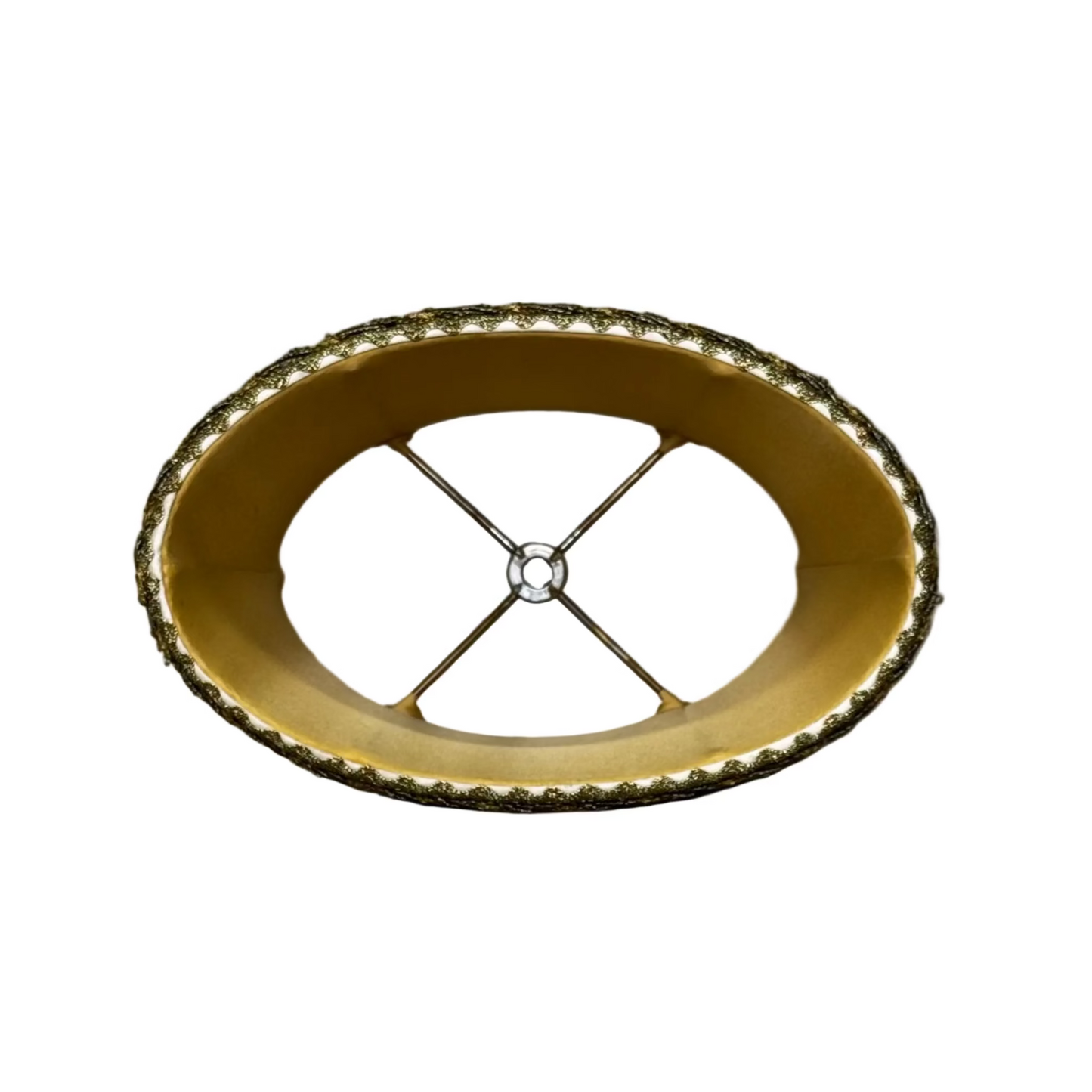 Custom Gathered Oval Shade