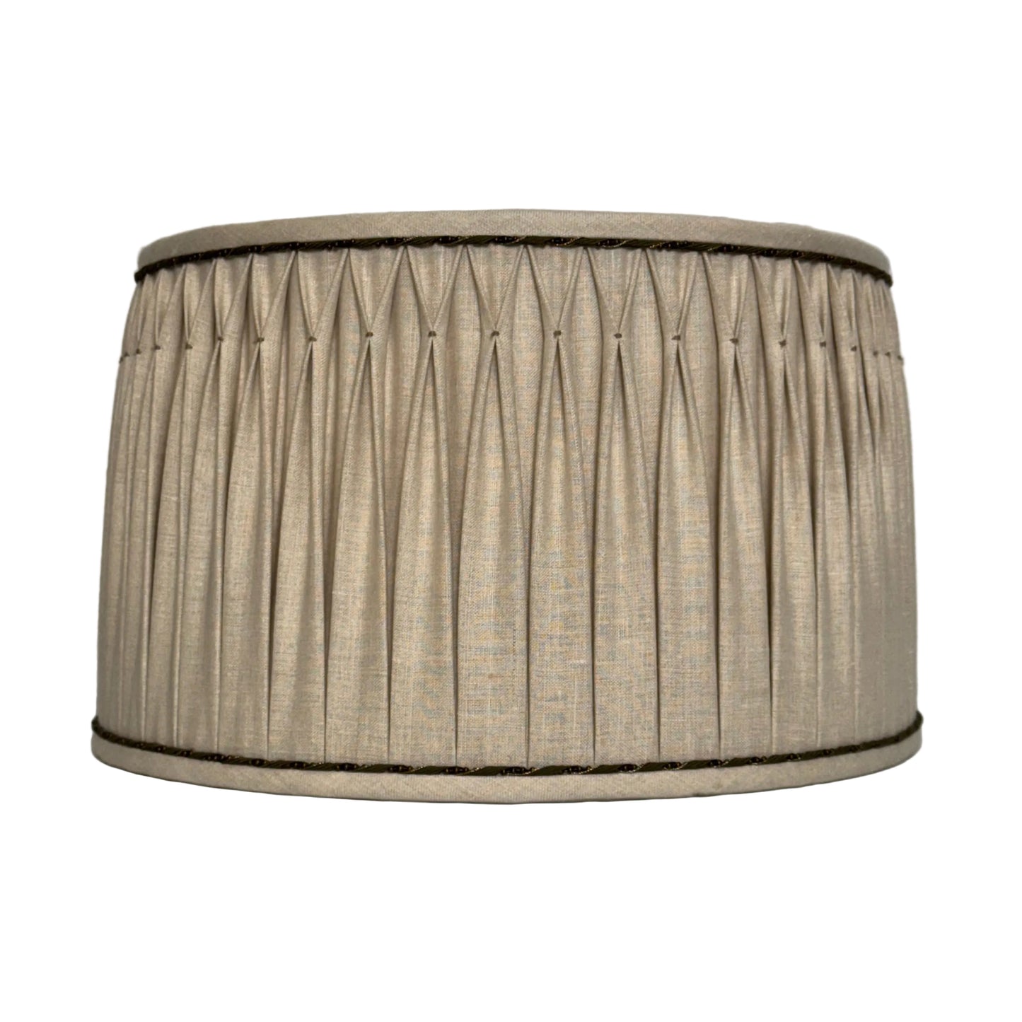 Pinch Pleated Linen Shade