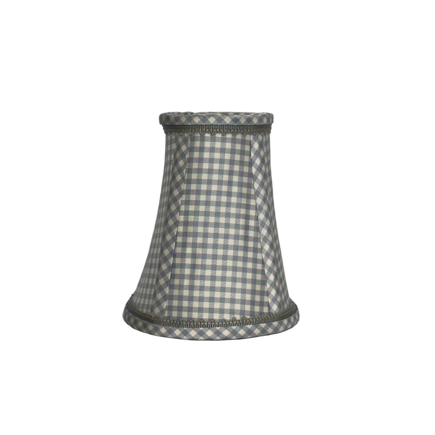 Blue and White Check Shade