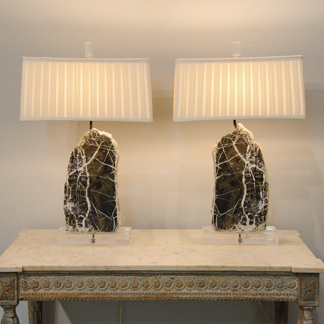 Mineral & Murano Lamps