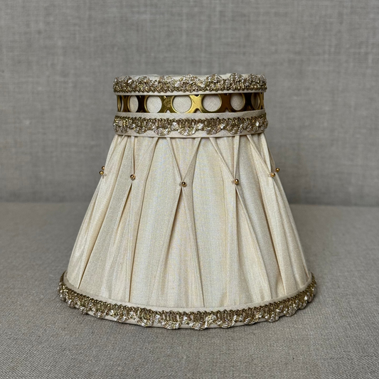 Custom Pleated Sconce Shade