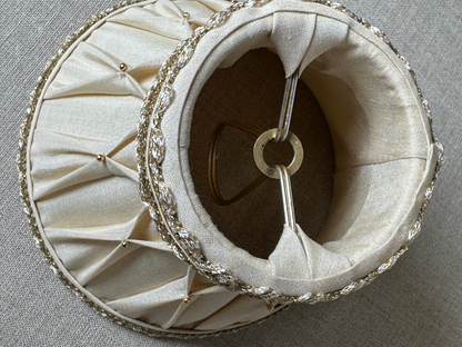 Custom Pleated Sconce Shade