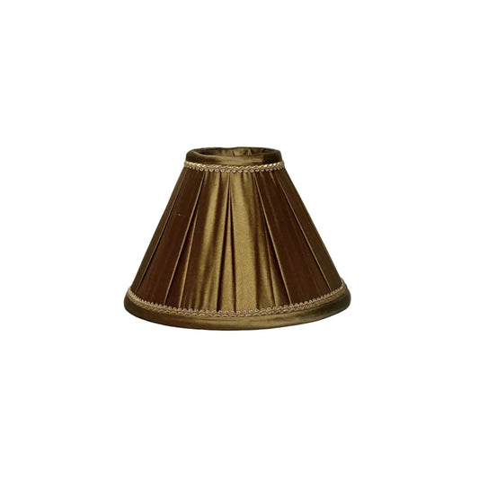 Custom Pewter Taffeta Shade