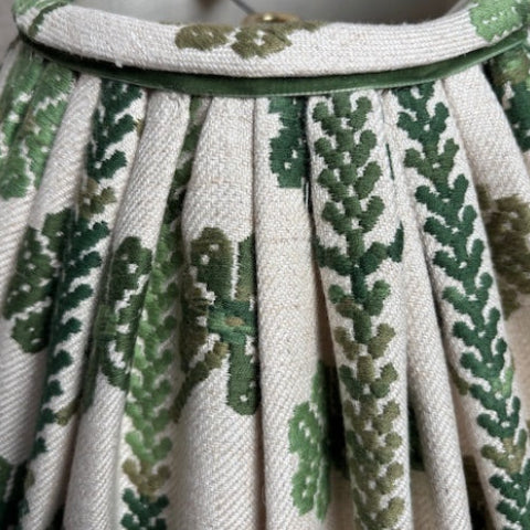 Custom Gathered Shade