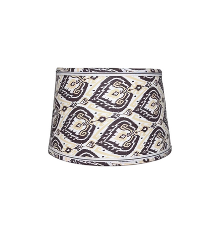 Brown & White Ikat Shade