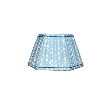 Custom Pleated Hexagonal Shade