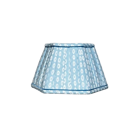 Custom Pleated Hexagonal Shade