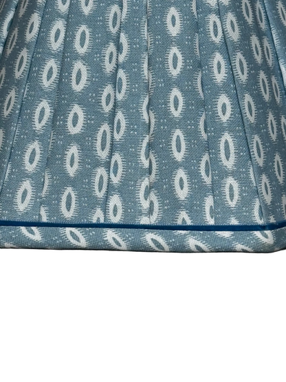 Custom Pleated Hexagonal Shade