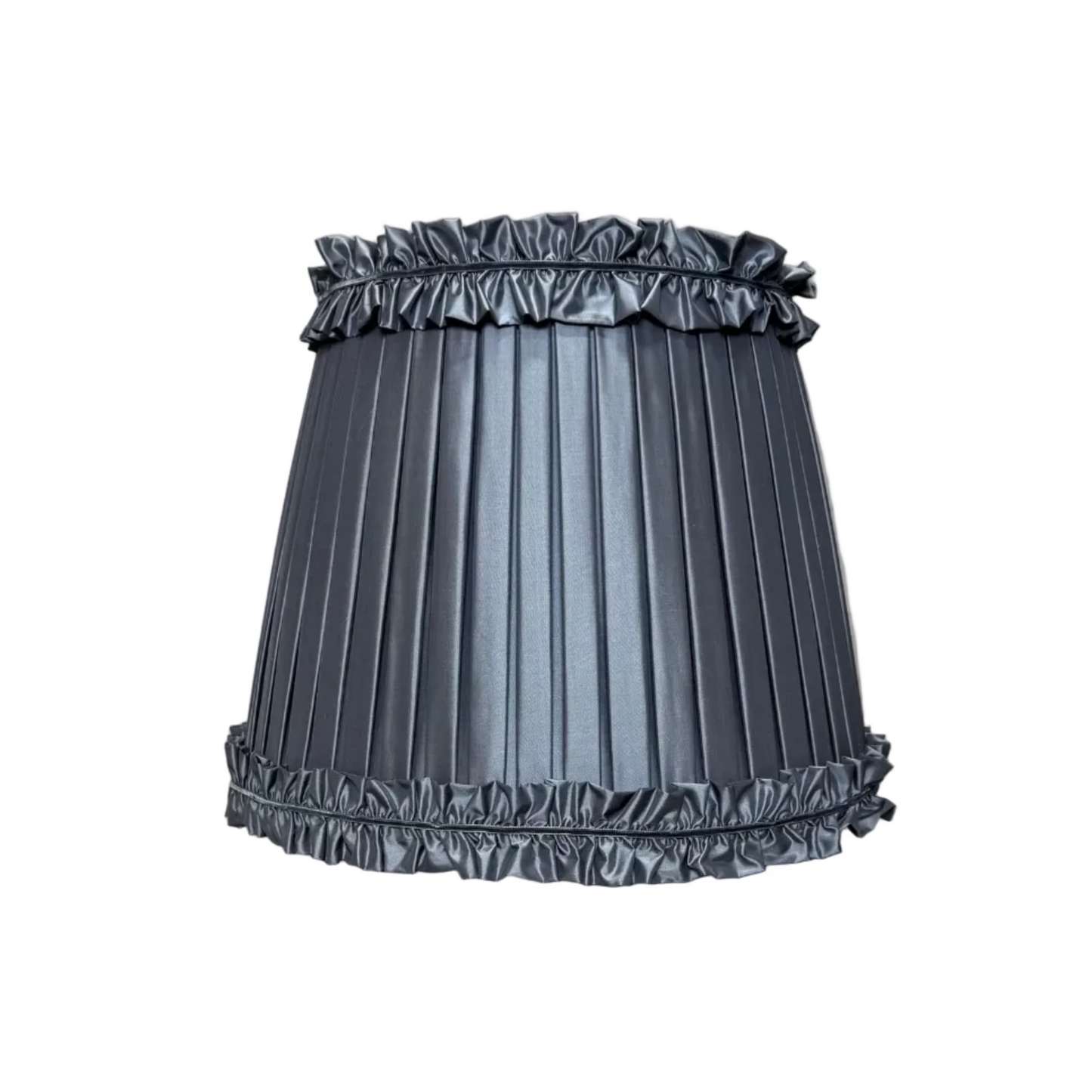 Custom Pleated Shade with Ruffles