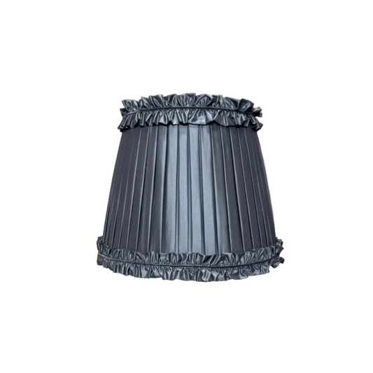 Custom Pleated Shade with Ruffles