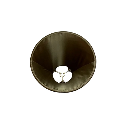 Custom Pewter Taffeta Shade