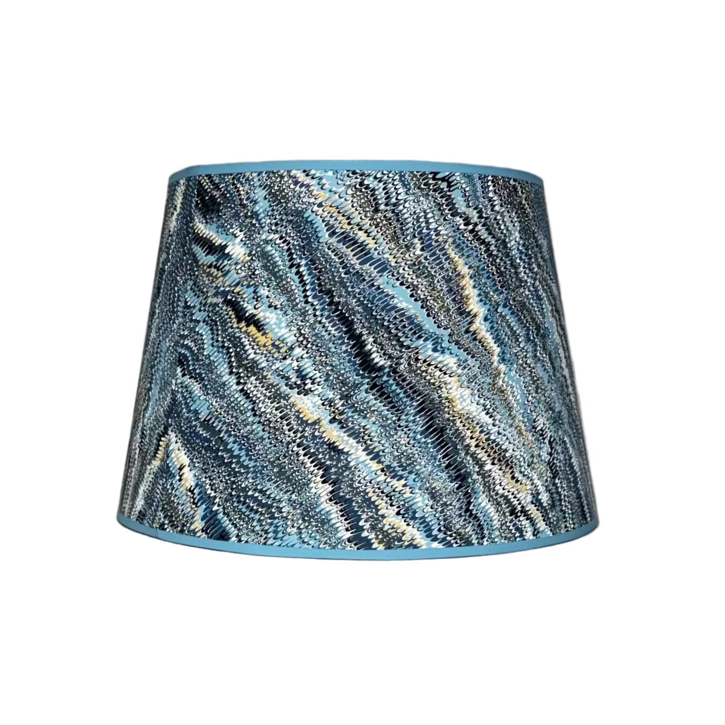 Custom Marbleized Paper Shade
