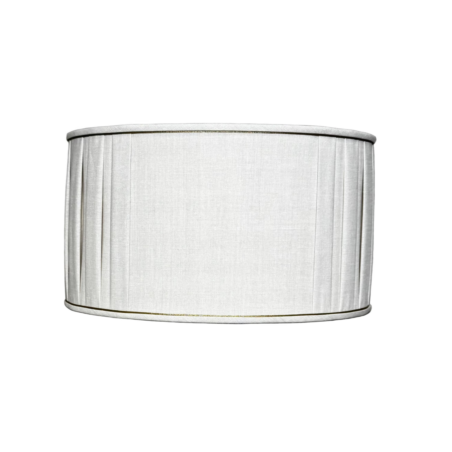 Custom Pleated Oval Shade