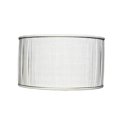 Custom Pleated Oval Shade