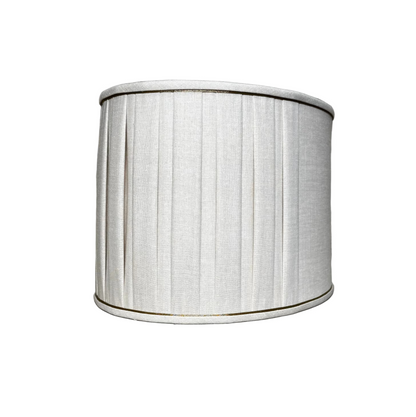 Custom Pleated Oval Shade