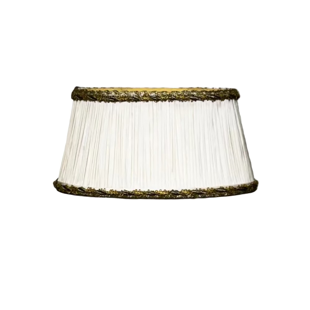 Custom Gathered Oval Shade