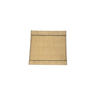 Tapered Rectangle in Raw Silk