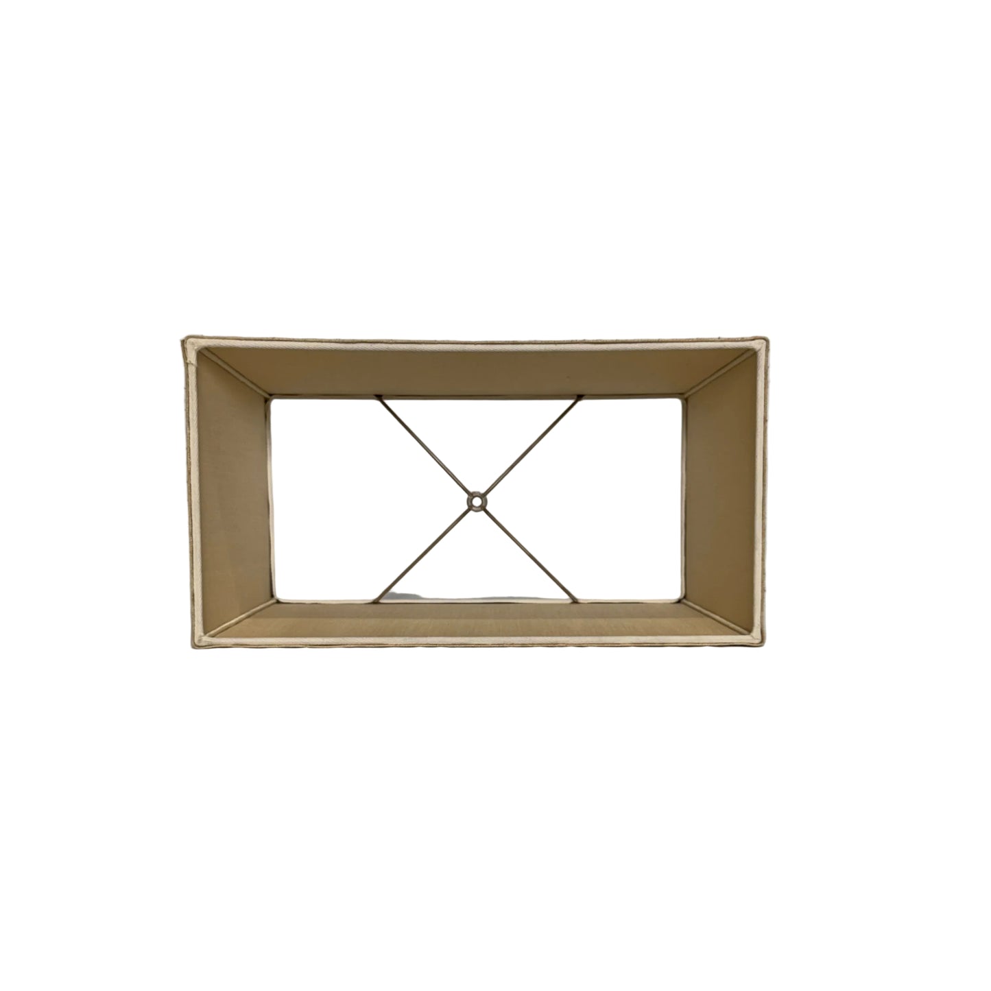 Tapered Rectangle in Raw Silk