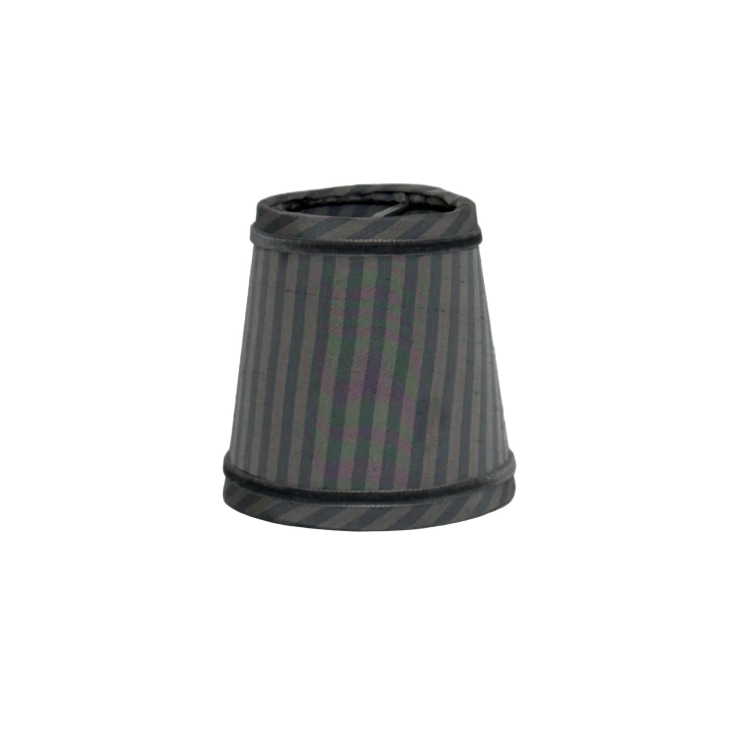 Silk Stripe Chandelier Shade