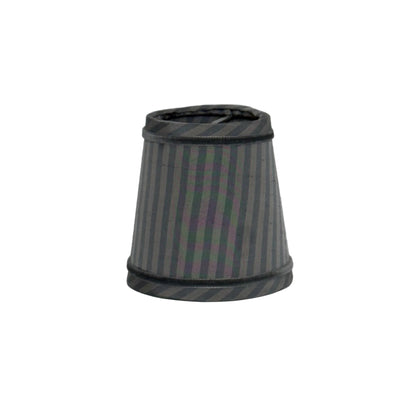 Silk Stripe Chandelier Shade