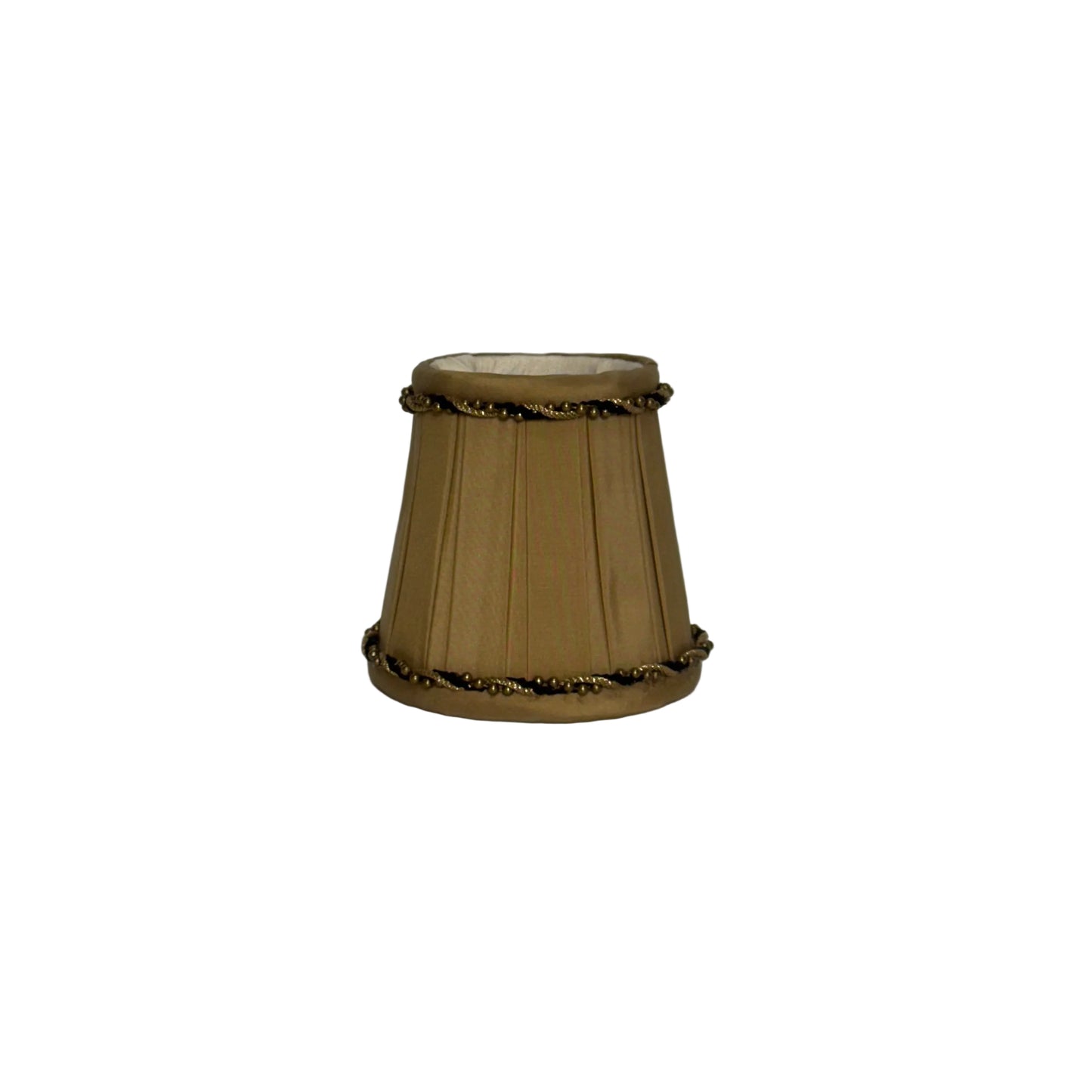 Champagne Taffeta Chandelier Shade