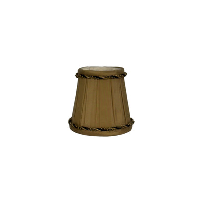 Champagne Taffeta Chandelier Shade