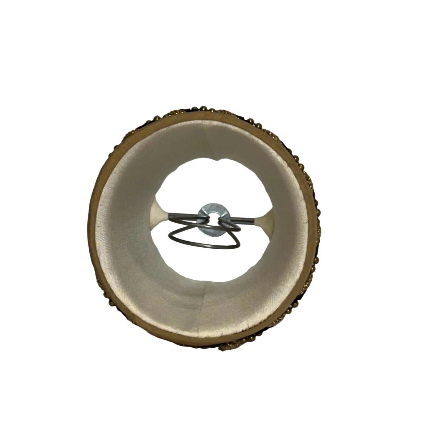 Champagne Taffeta Chandelier Shade