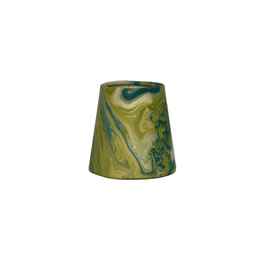 Custom Marbleized Chandelier Shade