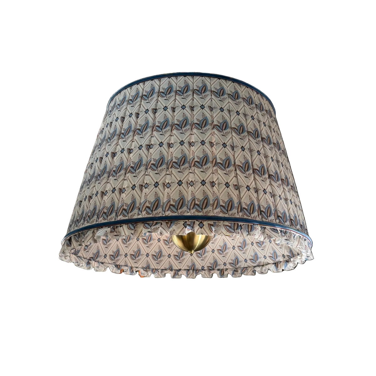 Custom Pleated Pendant
